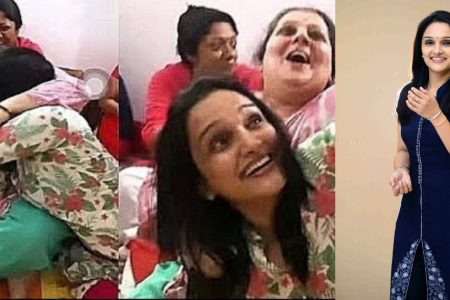 നിറത്തിലെ വർഷക്ക് വർഷങ്ങൾക്കിപ്പുറവും ഒരു മാറ്റവും ഇല്ല…ഒരു ചോക്ലേറ്റിനുവേണ്ടി തല്ലു പിടിക്കുന്ന ജോമോളെയും അമ്മയെയും വീഡിയോയിൽ പകർത്തി നിരഞ്ജന.