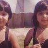 nazriya childhood photo