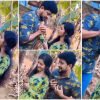 Santhwanam Hari and Manjusha reel video