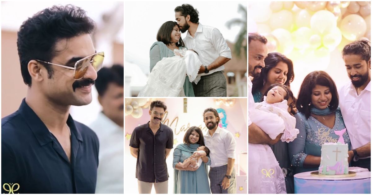 ഫിഷിങ്ങ് ഫ്രീക്ക് കുടുംബത്തിലെ കുഞ്ഞതിഥിയ്ക്ക് കുടമാളൂർ പള്ളിയിൽ വെച്ച്