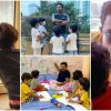 Actor Aju Varghese Twin Babies Birthday