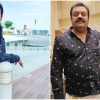 Akhil Maarar with Suresh Gopi viral photo