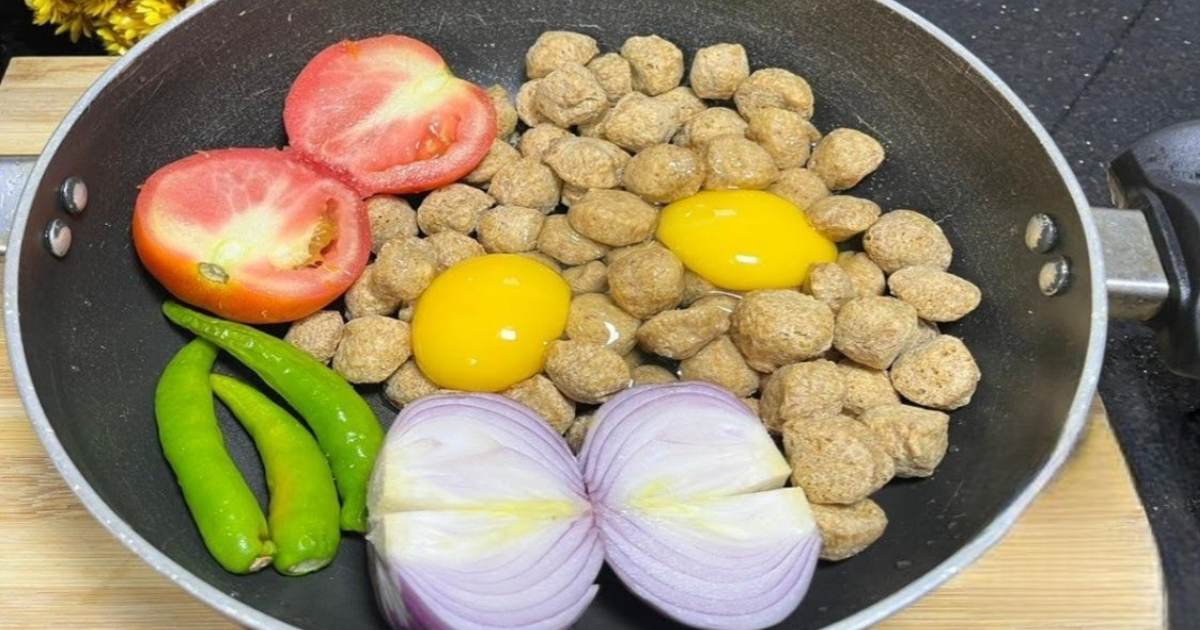 Tasty easy Soya chunks recipe