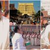 Super star Suresh Gopi at padmanabha swamy temple