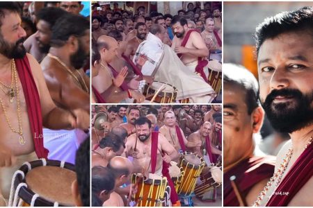 നിറഞ്ഞ സദസിന് മുന്നില്‍ ചെണ്ടയിൽ നാദവിസ്മയം തീർത്ത് ജനസാഗരത്തിന്റെ ആവേശമായി പത്മശ്രീ ജയറാമേട്ടൻ.!! മേള ല,ഹ,രിയിൽ ജയറാം | Actor Jayaram Chendamelam Machad Maamankam video
