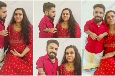 പവിഴമല്ലി പൂത്തുലഞ്ഞ നീല വാനം..!! പ്രണയദിനത്തില്‍ ജീവിതപങ്കാളിക്കൊപ്പമുളള വീഡിയോയുമായി ഗിന്നസ് പക്രു | Guinnes Pakru Valentine’s Day special video
