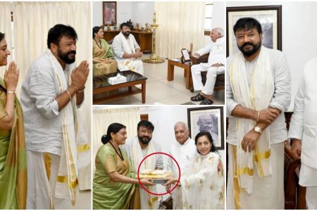 ഗവർണർ വസതിയിൽ ജയറാമും ഭാര്യയും.!! കേരളാ ഗവർണർ ആരിഫ് മുഹമ്മദ് ഖാന് നൽകിയ സമ്മാനം കണ്ടോ ? | Jayaram And Parvathy at Kerala Raj Bhavan To Meet Governor Arif Mohammed Khan video