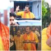 Actor Suresh Gopi at Vadakkumnathan Temple