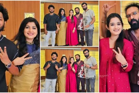 കറക്കങ്ങൾക്ക് ശേഷം അഞ്ചു തിരിച്ചെത്തി.!! സാന്ത്വനത്തിന്റെ രണ്ടാം ഭാഗം ഉടൻ; ഒത്തുചേരലിന്റെ സന്തോഷത്തിൽ സാന്ത്വനം കുടുംബം | Santhwanam serial Family Reunited photos viral