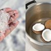 Make Coconut Oil Using Rock Salt