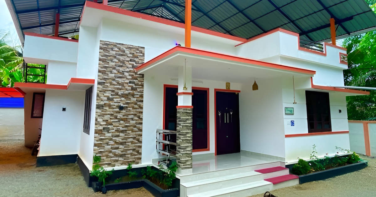 860 sqft 2 bhk home