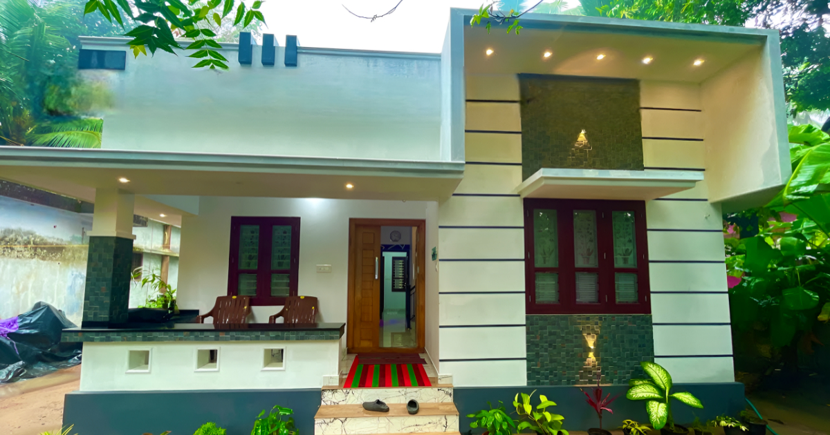 13 lakhs budget friendly concept home