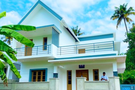ഇങ്ങനെ ഒരു വീട് ആണോ നിങ്ങളുടെ സ്വപ്നം.! 1300 സ്ക്വയർ ഫീറ്റിൽ മൂന്ന് ബെഡ്റൂമുകളോട് നിർമ്മിച്ച മനോഹരമായ വീട് | 1300 squft 31 lacks home plan