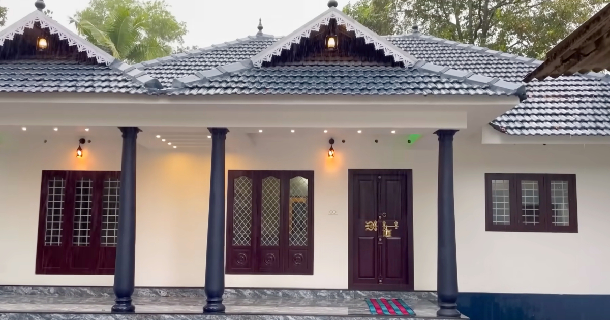 15 lakhs 5 bedroom budget home plan