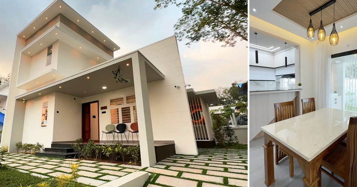 1500 SQ FT 3 BHK Minimalist Modern Home Tour