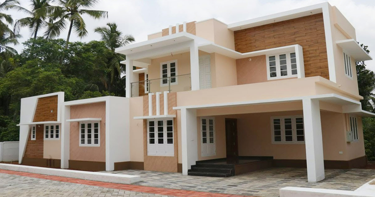 1675 squft 5.5 cent home plan