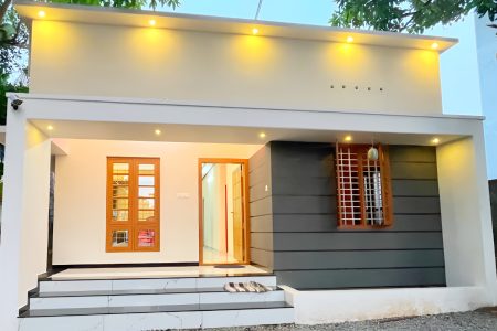 6 .5 സെന്റ് സ്ഥലത്ത് 1060 സ്ക്വയർഫീറ്റിൽ കൊതിപ്പിക്കും ബജറ്റ് വീട്..!! മൂന്ന് ബെഡ്റൂമുകളോടെ നിർമ്മിച്ച മനോഹരമായ വീട് കാണാം | 19 lakhs 1060 sqft home plan