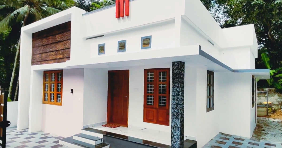 2 BHK low budget home plan