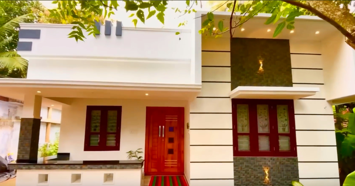 2bhk home with budget friendly concept