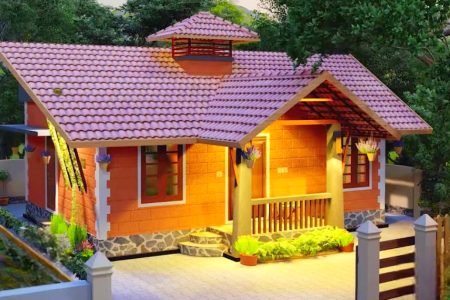 950 സ്‌ക്വയർ ഫീറ്റിൽ കേരള തനിമയിലൊരു വീട്.!! 7 സെന്റ് സ്ഥലത്ത് പണിയാവുന്ന വീടും പ്ലാനും കാണാം |7 cent kerala traditional budget home