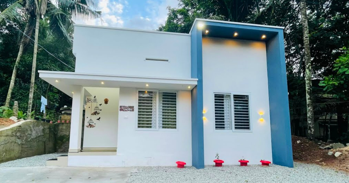 7 lakh home in 2.5 cent plan