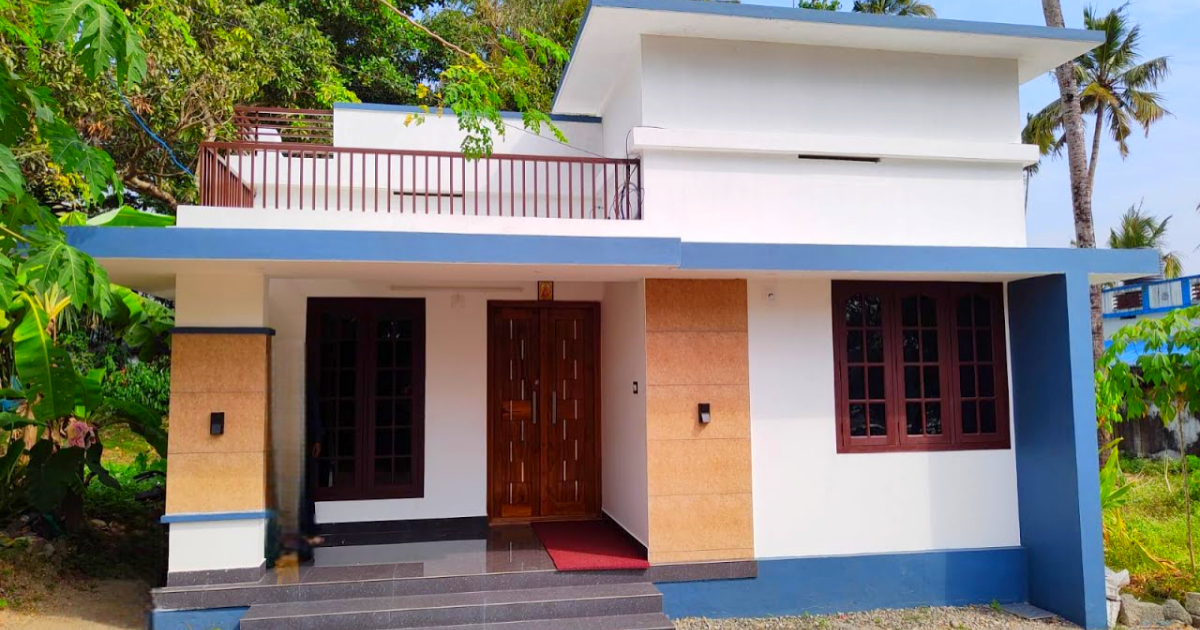 970 squft 15 lakhs home plan