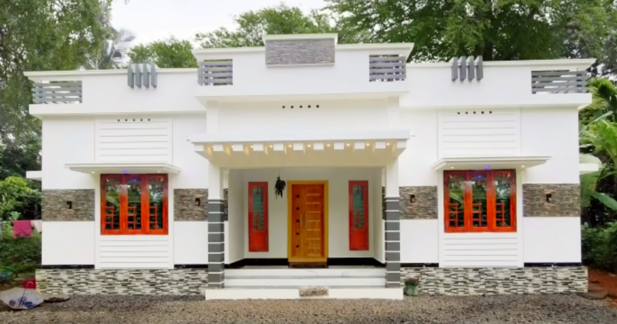 1000 sqft low cost 3 bedroom house