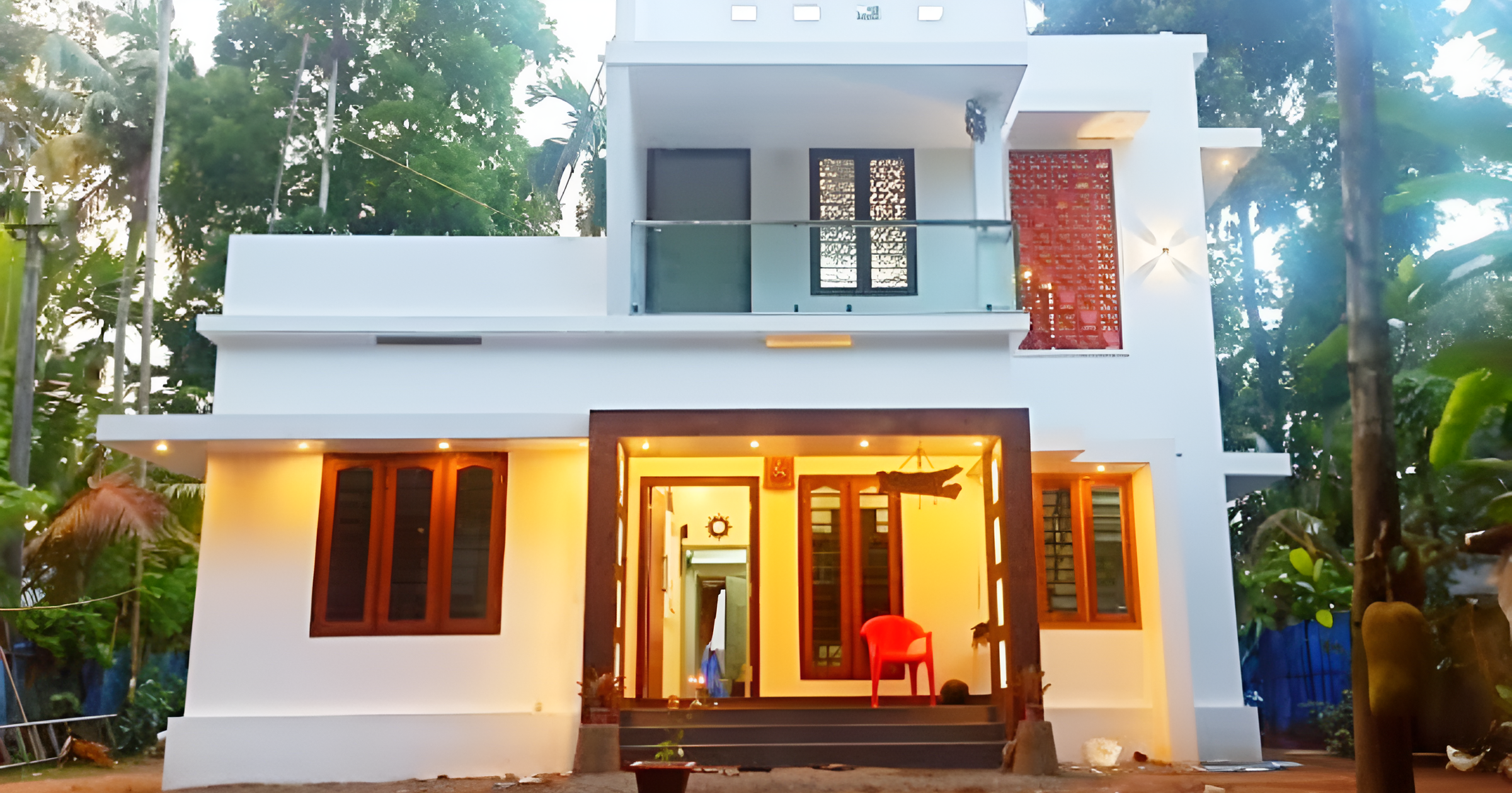 15 lakhs 872 squft 2BHK home plan