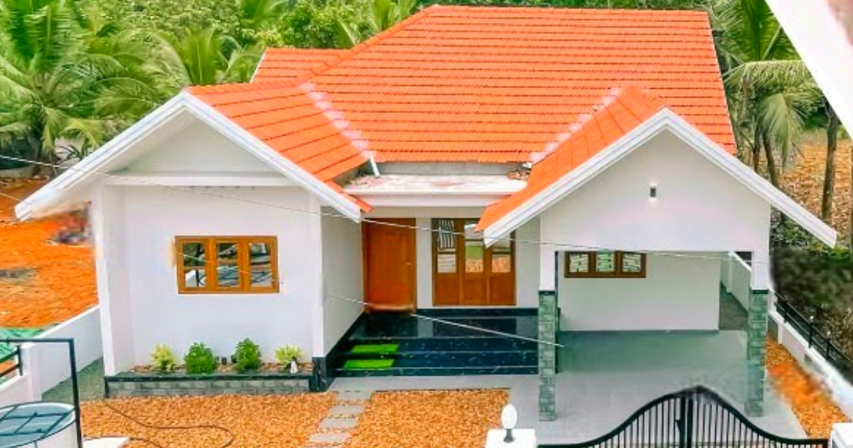 1700 sqft 3bhk kerala style home