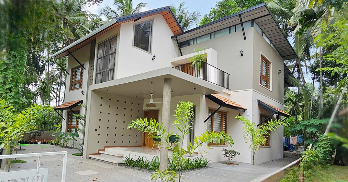 7 cent 2100 squft 4bhk home plan