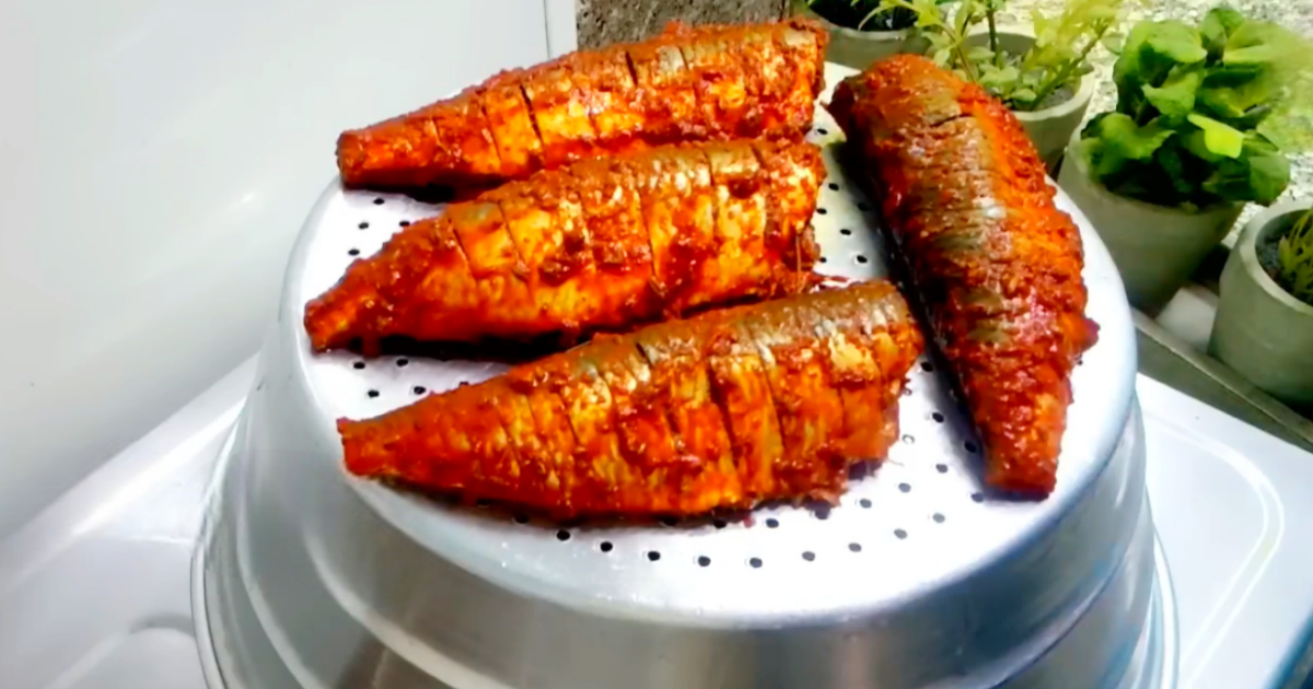 Meen Fry Recipe using Steel Steamer