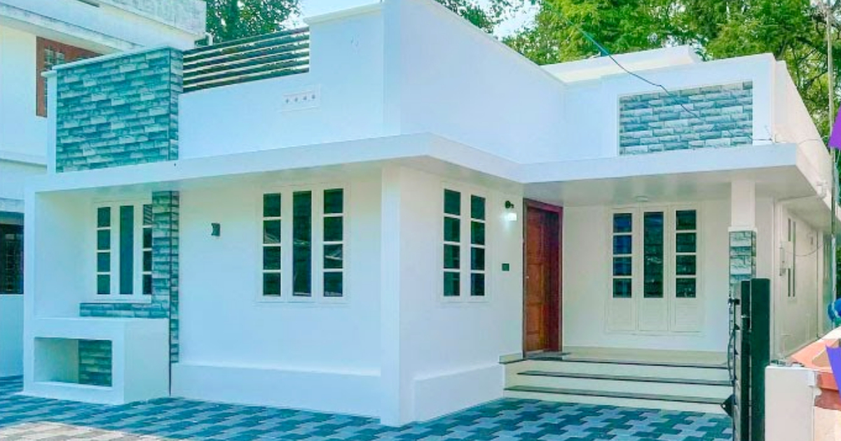 1222 sqft home plan