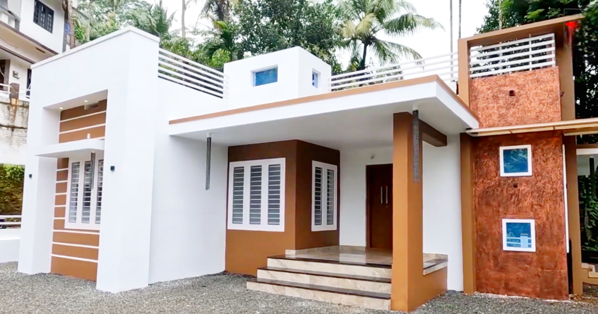 800 squft 6 Cent 34 lakhs home plan
