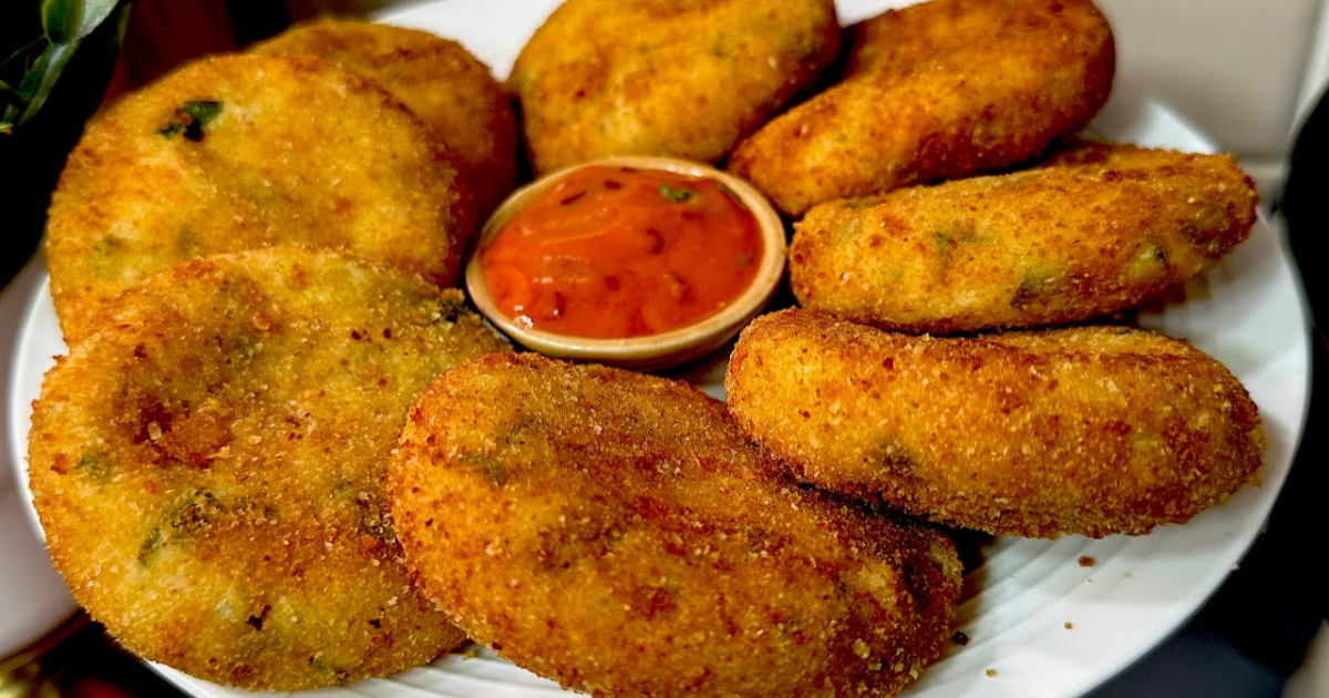 Chicken Malai Cutlet Recipe