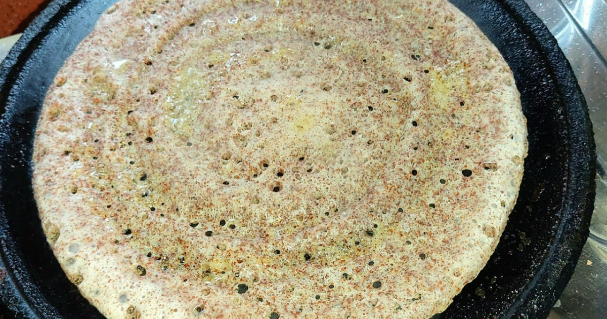 Crispy Ragi dosa Recipe