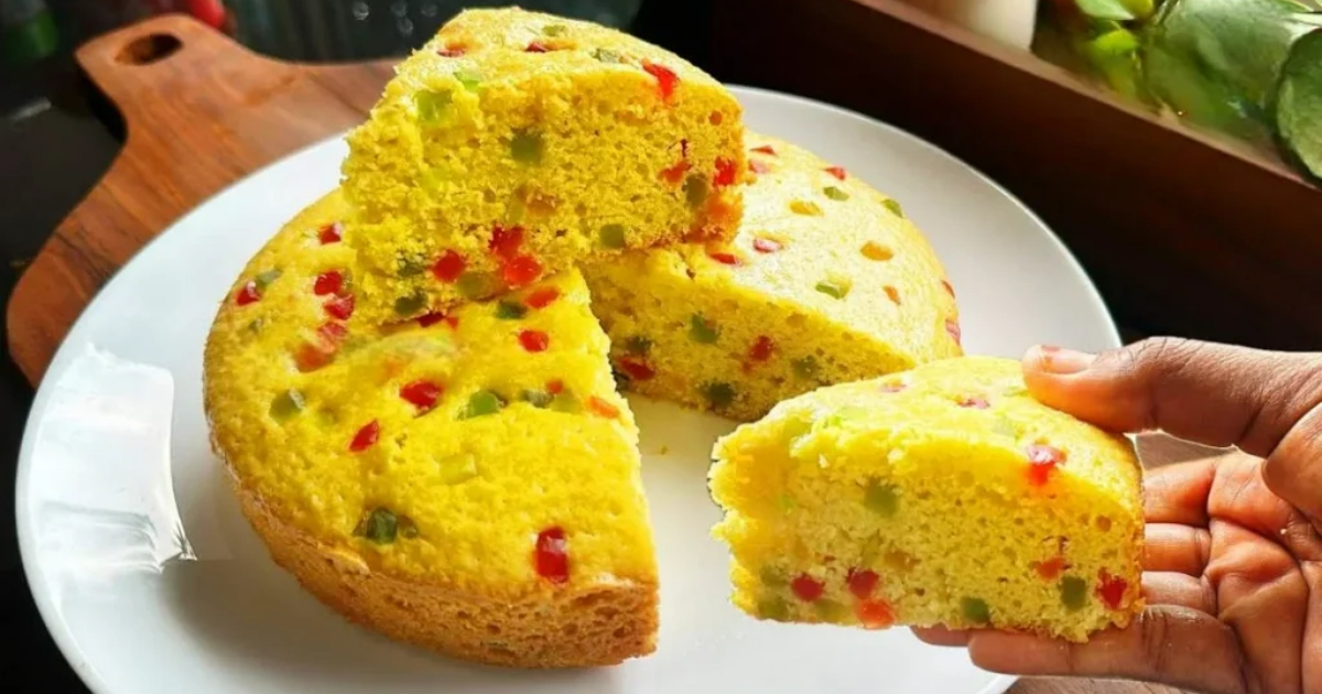 No Oven Rava Cake Recipe