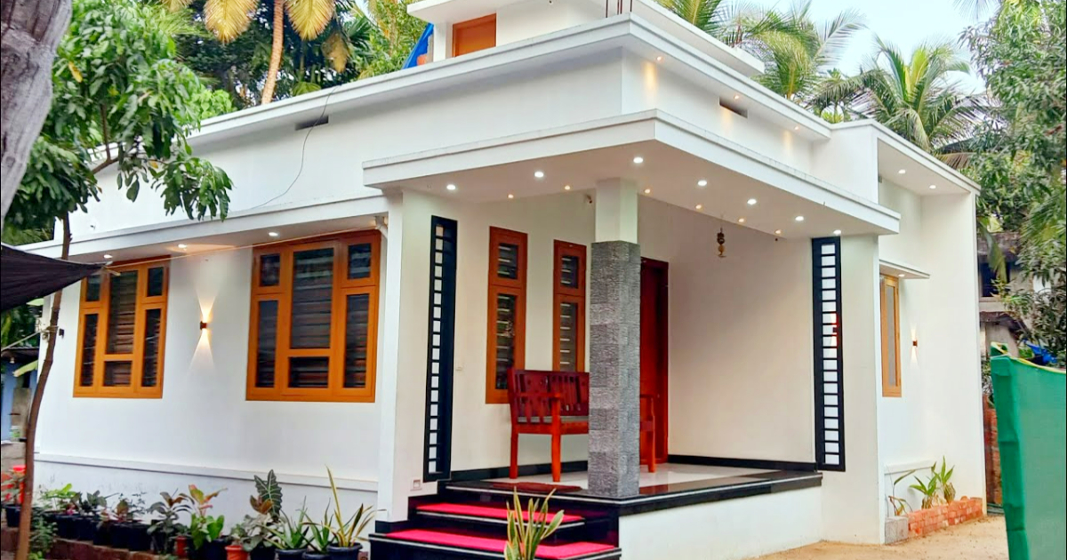 14 lakhs 767sqft in 3 cent home plan